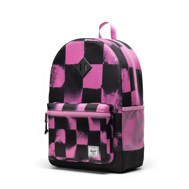 Peuter Rugzakken|Kinderrugzakken>Herschel Supply Co. Youth Backpack XL stencil checker opera mauve
