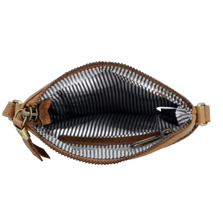 Schoudertassen|Crossbody>Hide & Stitches Daydreamer Shoulderbag 22699 cognac
