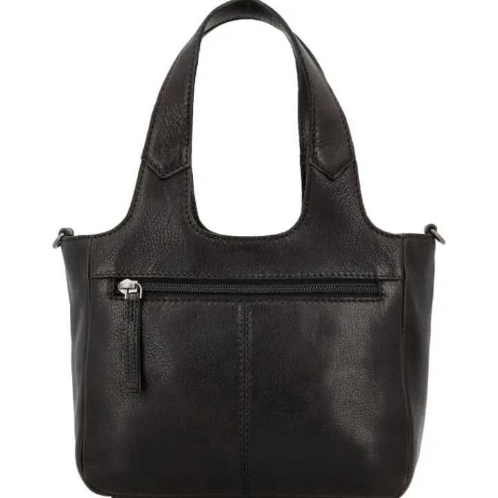 Handtassen|Damestassen>Hide & Stitches Earth Handbag black