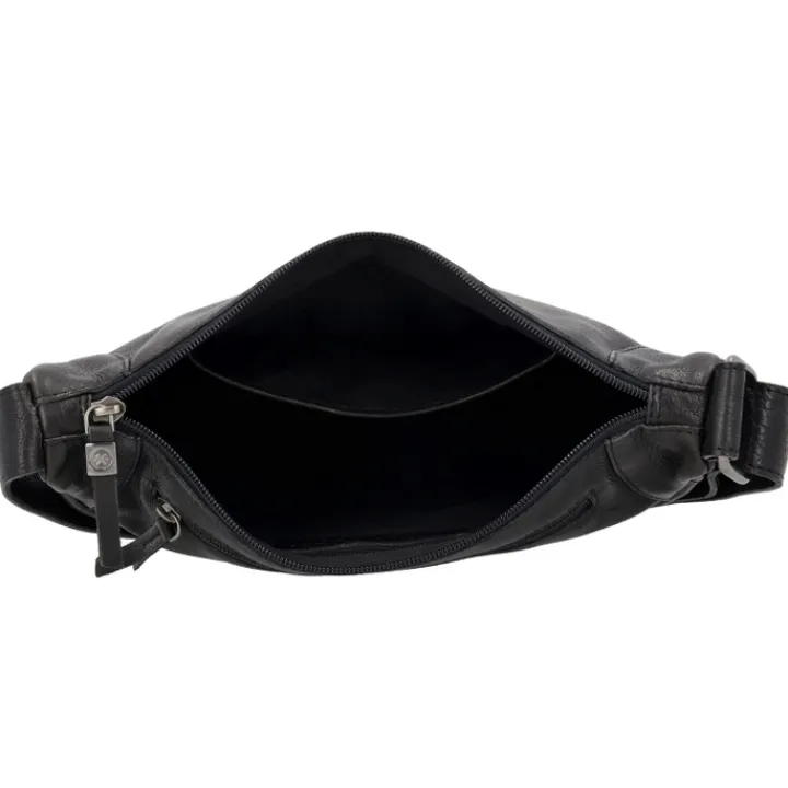 Crossbody|Herentassen>Hide & Stitches Earth Hipbag black