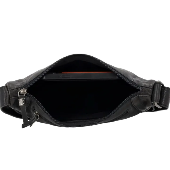 Crossbody|Herentassen>Hide & Stitches Earth Hipbag black