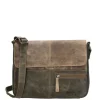 Schoudertassen|Crossbody>Hide & Stitches Himalaya Shoulderbag olivegreen