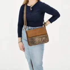 Schoudertassen|Crossbody>Hide & Stitches Himalaya Shoulderbag brown