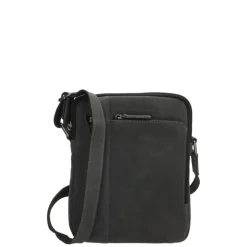 Schoudertassen|Crossbody>Hide & Stitches Idaho Breeze Schoudertas zwart