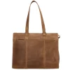 Shoppers|Schoudertassen>Hide & Stitches Idaho Eclipse Laptoptas bruin