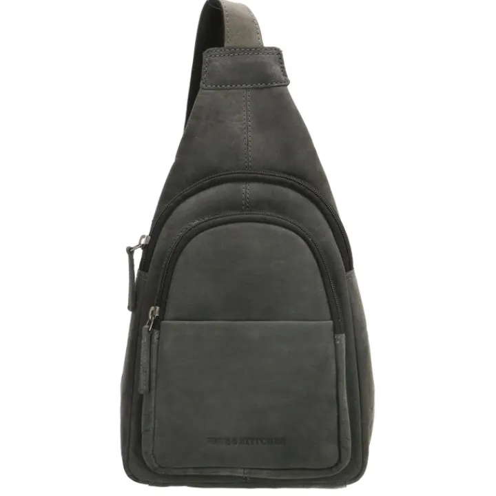 Sling Bags|Damestassen>Hide & Stitches Idaho Radiant Schoudertas zwart