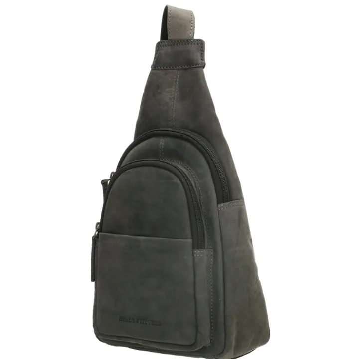 Sling Bags|Damestassen>Hide & Stitches Idaho Radiant Schoudertas zwart