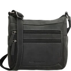 Schoudertassen|Crossbody>Hide & Stitches Idaho Shoulderbag black
