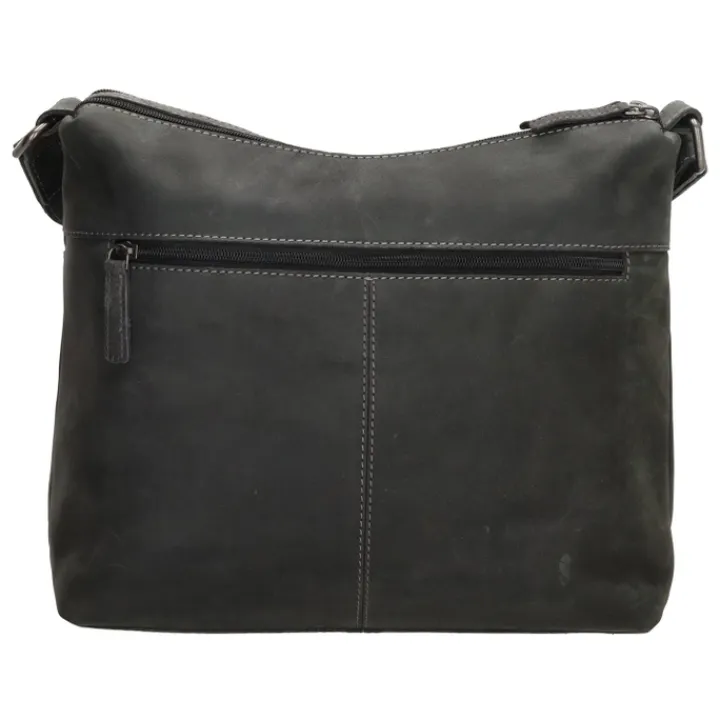 Schoudertassen|Crossbody>Hide & Stitches Idaho Shoulderbag black