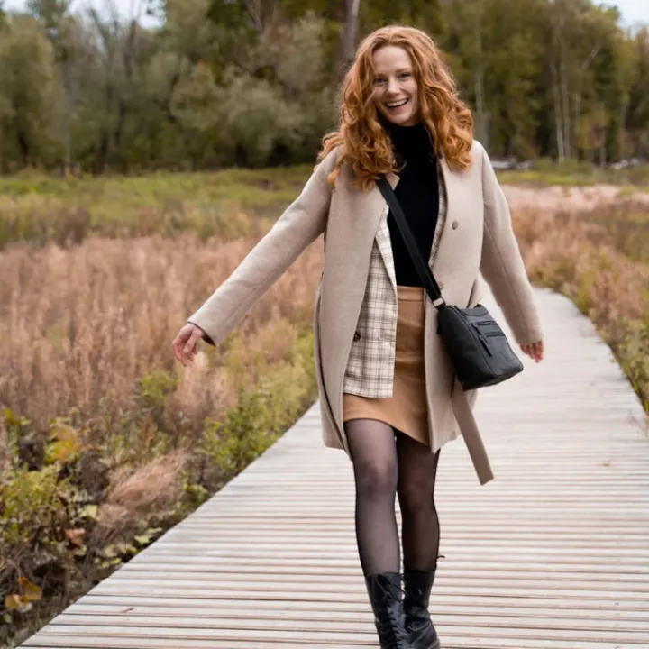 Schoudertassen|Crossbody>Hide & Stitches Idaho Shoulderbag brown