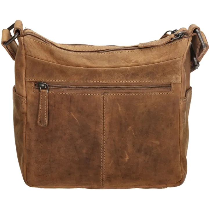 Schoudertassen|Crossbody>Hide & Stitches Idaho Shoulderbag brown