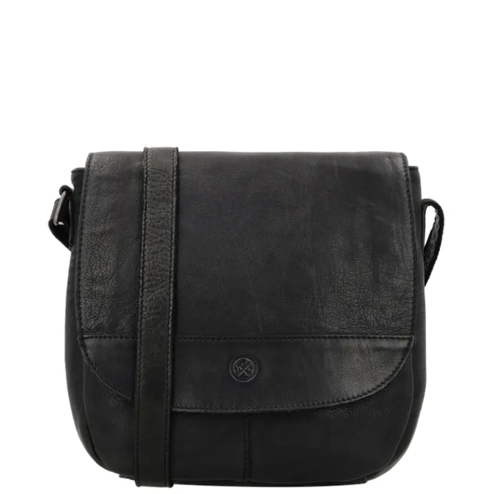Schoudertassen|Crossbody>Hide & Stitches Idaho Shoulderbag black