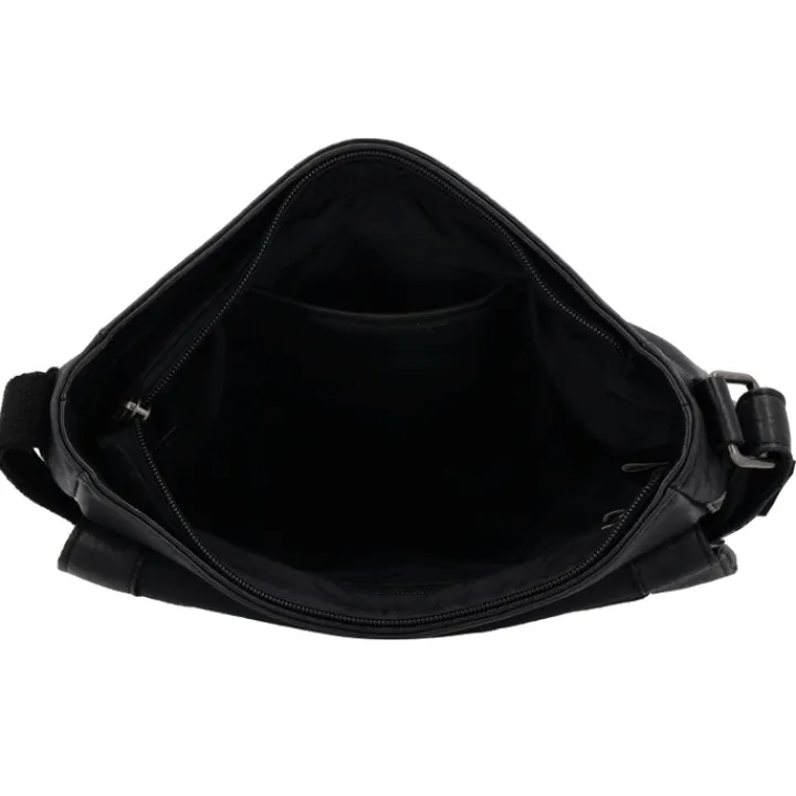 Schoudertassen|Crossbody>Hide & Stitches Idaho Shoulderbag black