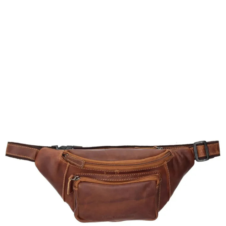 Heuptassen>Hide & Stitches Japura Hipbag cognac