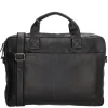 Herentassen|15.6 Inch Laptoptassen>Hide & Stitches Japura Laptopbag black