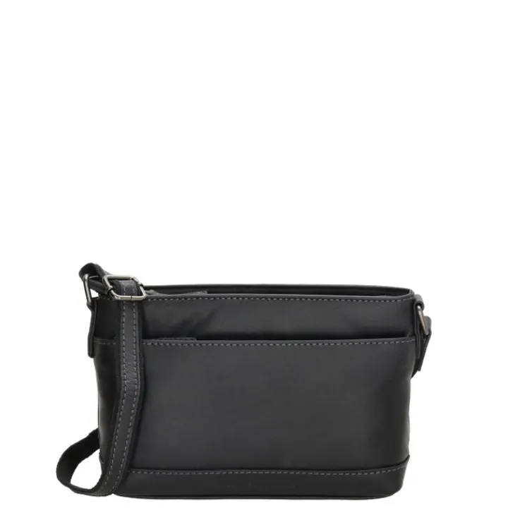 Schoudertassen|Crossbody>Hide & Stitches Japura Shoulderbag black