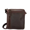 Schoudertassen|Damestassen>Hide & Stitches Japura Shoulderbag darkbrown