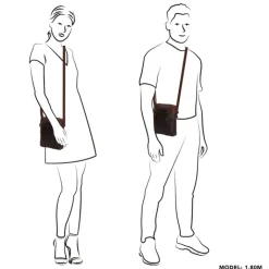 Schoudertassen|Damestassen>Hide & Stitches Japura Shoulderbag darkbrown