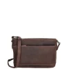 Schoudertassen|Crossbody>Hide & Stitches Japura Shoulderbag dark brown