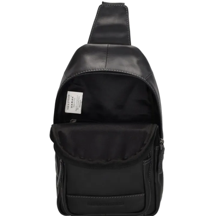 Sling Bags|Crossbody>Hide & Stitches Japura Slingbag black
