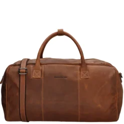 Handbagage Reistassen|Heren Reistassen>Hide & Stitches Japura Travelbag cognac
