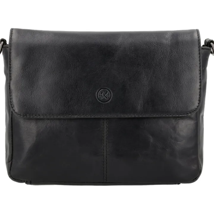 Schoudertassen|Crossbody>Hide & Stitches Next Navajo Shoulderbag black