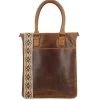 Shoppers|Damestassen>Hide & Stitches Next Navajo Shopper brown