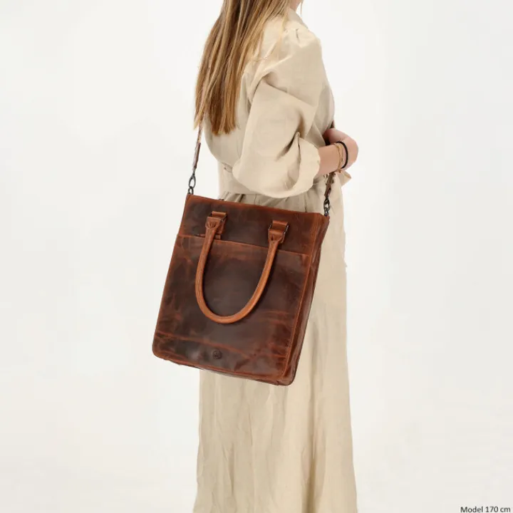 Shoppers|Damestassen>Hide & Stitches Next Navajo Shopper brown