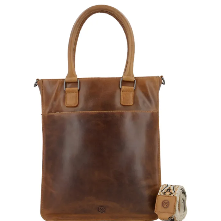 Shoppers|Damestassen>Hide & Stitches Next Navajo Shopper brown