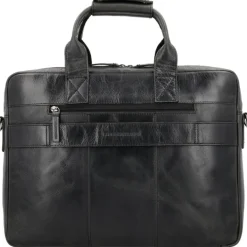 15.6 Inch Laptoptassen|Laptop Schoudertassen>Hide & Stitches Next Navajo Laptopbag black