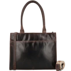 15.6 Inch Laptoptassen|Laptop Schoudertassen>Hide & Stitches Next Navajo Laptopbag darkbrown