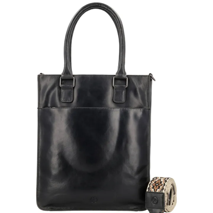 Shoppers|Damestassen>Hide & Stitches Next Navajo Shopper black