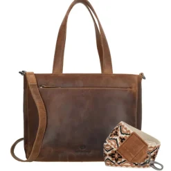Handtassen|Damestassen>Hide & Stitches Next Navajo Handbag brown