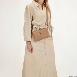 Schoudertassen|Crossbody>Hide & Stitches Next Navajo Shoulderbag sand