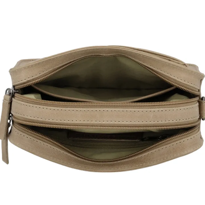 Schoudertassen|Crossbody>Hide & Stitches Next Navajo Shoulderbag sand