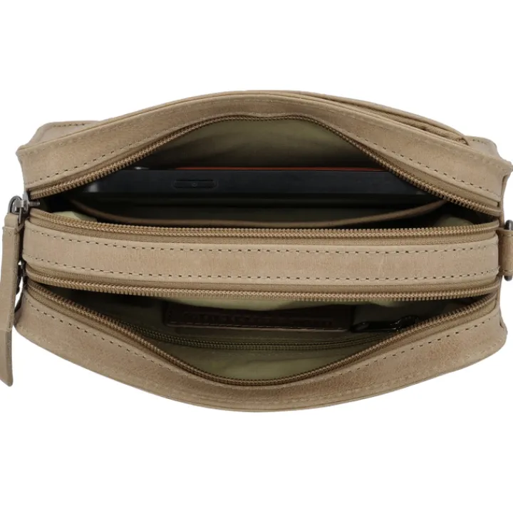 Schoudertassen|Crossbody>Hide & Stitches Next Navajo Shoulderbag sand