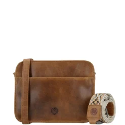 Schoudertassen|Crossbody>Hide & Stitches Next Navajo Shoulderbag brown