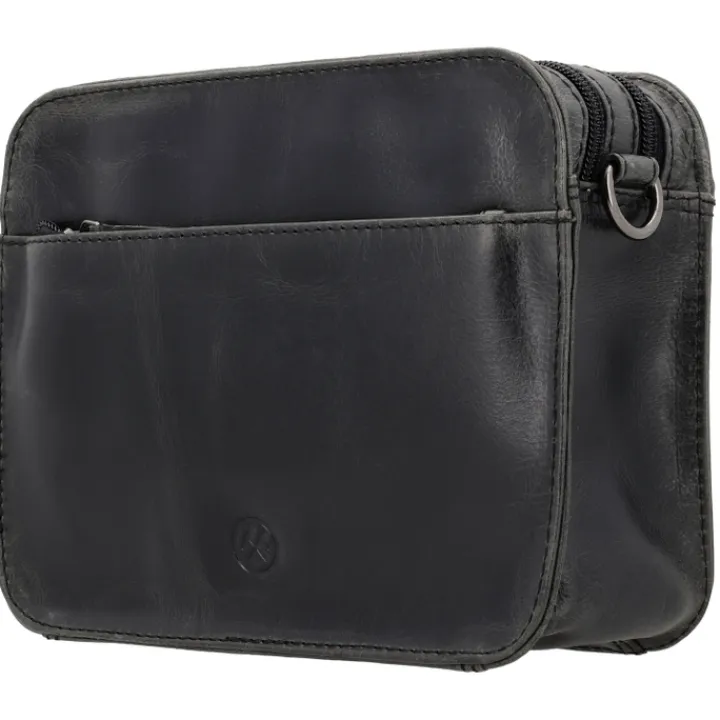 Schoudertassen|Crossbody>Hide & Stitches Next Navajo Shoulderbag black