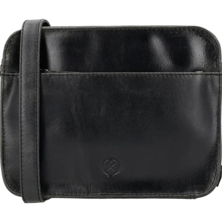 Schoudertassen|Crossbody>Hide & Stitches Next Navajo Shoulderbag black