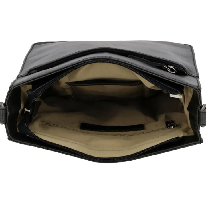 Schoudertassen|Crossbody>Hide & Stitches Next Navajo Shoulderbag black