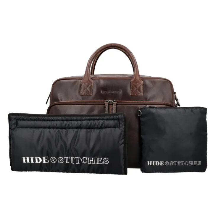 Luiertassen|Damestassen>Hide & Stitches Next Navajo Diaperbag darkbrown