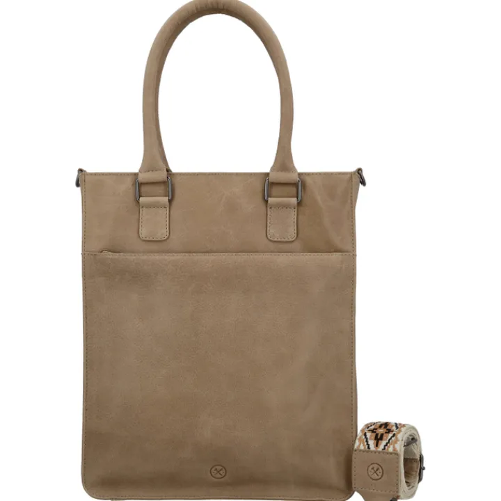 Shoppers|Damestassen>Hide & Stitches Next Navajo Shopper sand