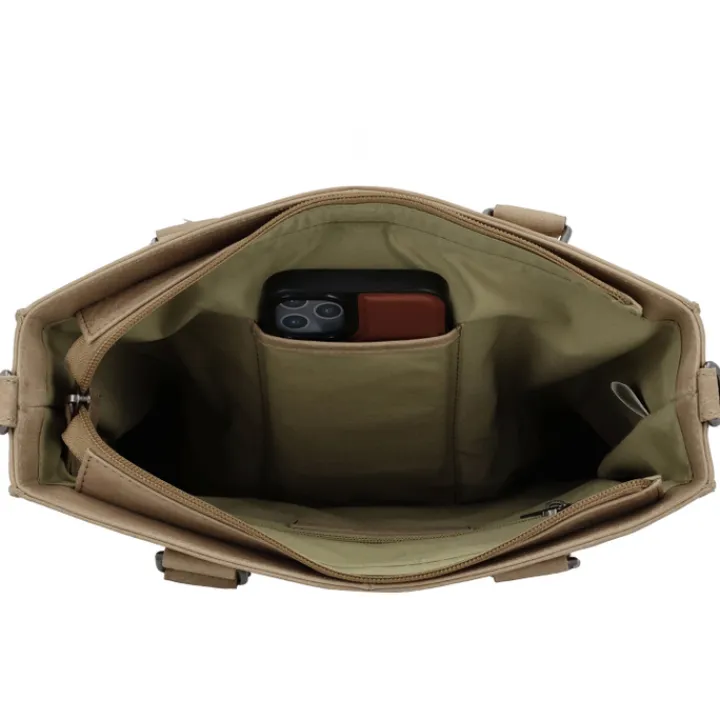 Shoppers|Damestassen>Hide & Stitches Next Navajo Shopper sand