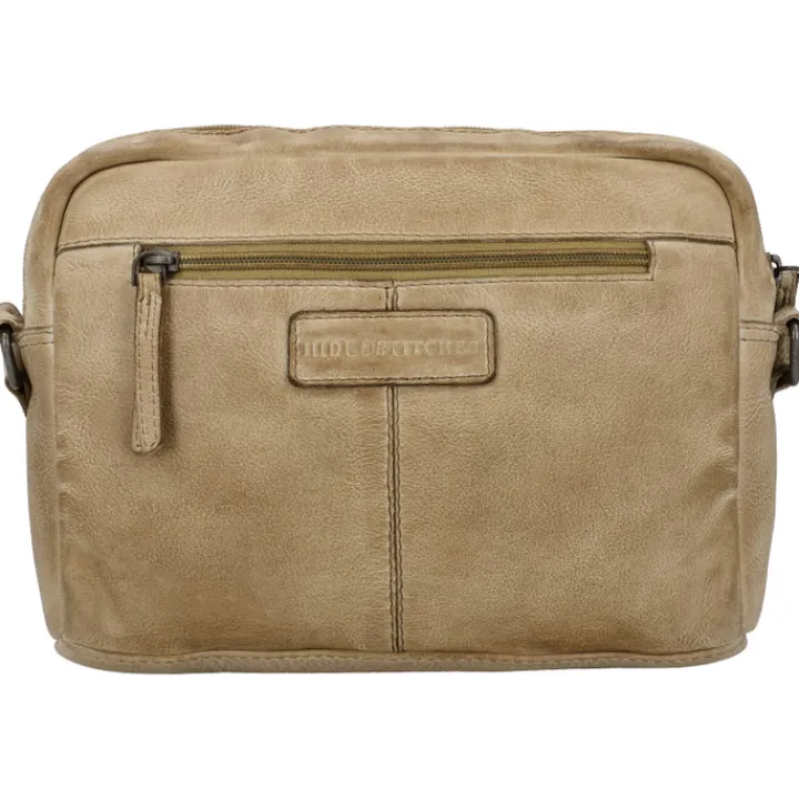 Schoudertassen|Crossbody>Hide & Stitches Paint Rock Shoulderbag sand