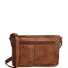 Schoudertassen|Crossbody>Hide & Stitches Paint Rock Shoulderbag Compact cognac