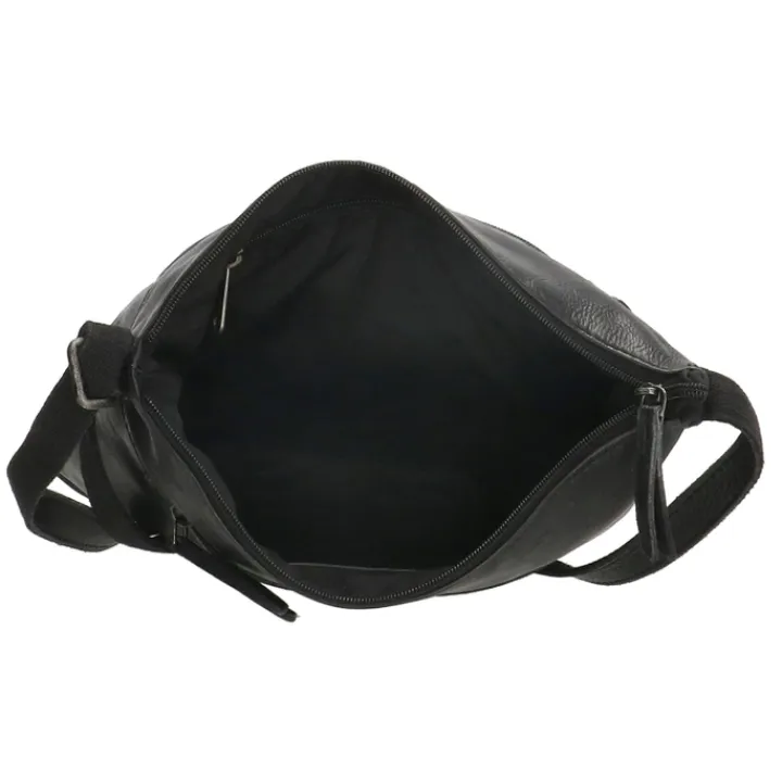Schoudertassen|Crossbody>Hide & Stitches Paint Rock Shoulderbag black