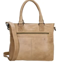 Schoudertassen|Handtassen>Hide & Stitches Porto Handtas II taupe