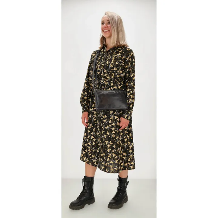 Schoudertassen|Damestassen>Hide & Stitches Porto Schoudertas III donker navy