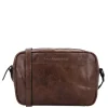 Schoudertassen|Crossbody>Hide & Stitches Westland Crossbody dark brown