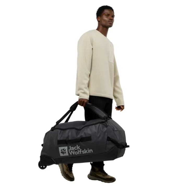 Rugzak Met Wieltjes|Grote Reistassen>Jack Wolfskin All-In Duffle Wheeler 90 phantom